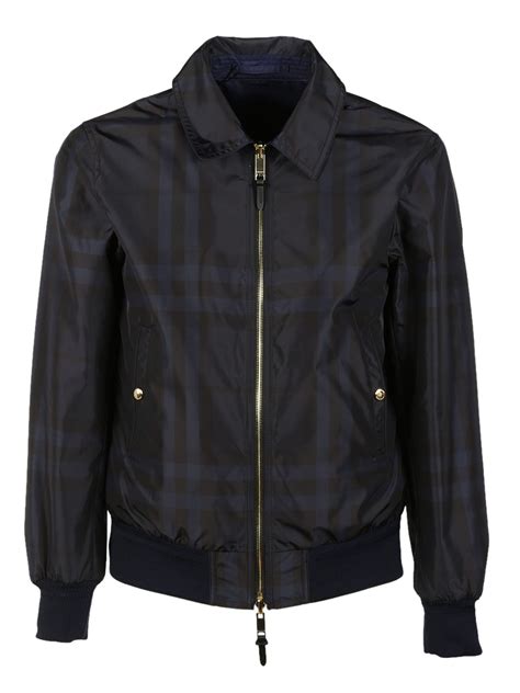 burberry mens blue plaid reversable jacket|burberry plaid jacket women.